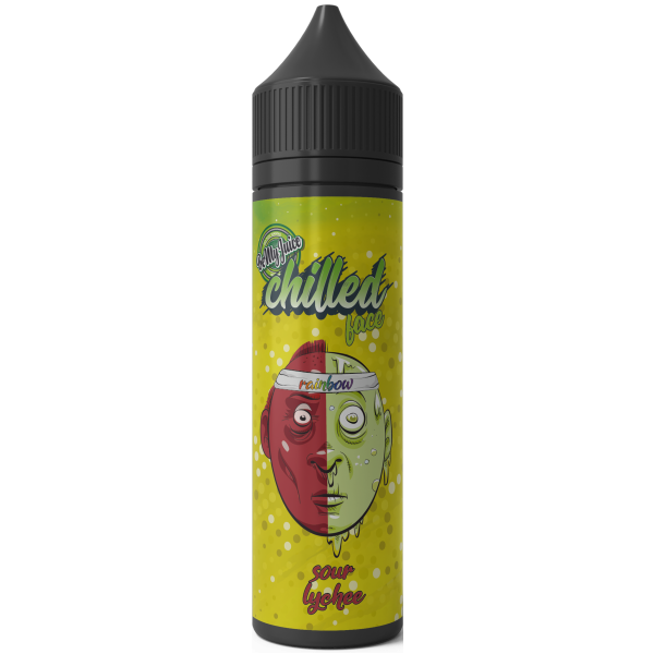 Longfill CHILLED FACE Rainbow Sour Lychee 10/60ml