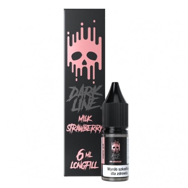 Longfill Dark Line 6ml Milk Strawberry