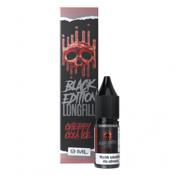 Longfill Dark Line Black Edition 9ml Cherry Cola Ice