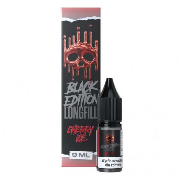 Longfill Dark Line Black Edition 9ml Cherry Ice