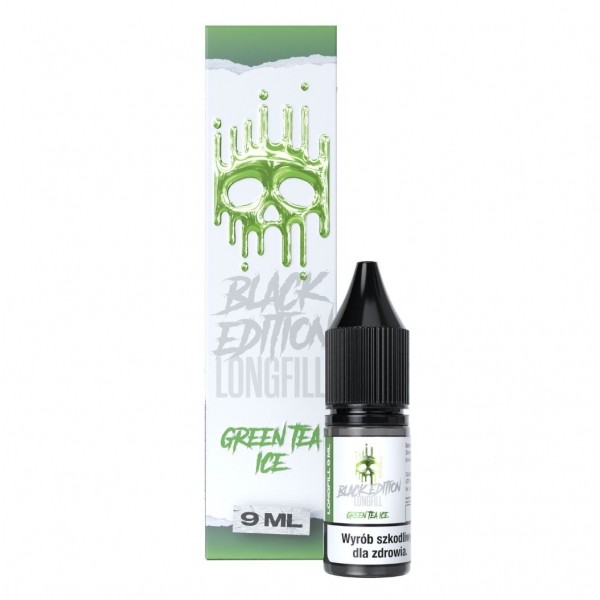 Longfill Dark Line Black Edition 9ml Green Tea Ice