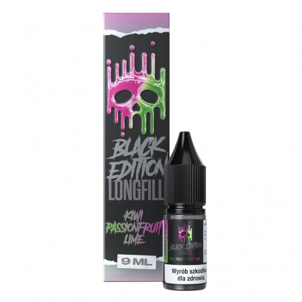 Longfill Dark Line Black Edition 9ml Kiwi Passionfruit Lime