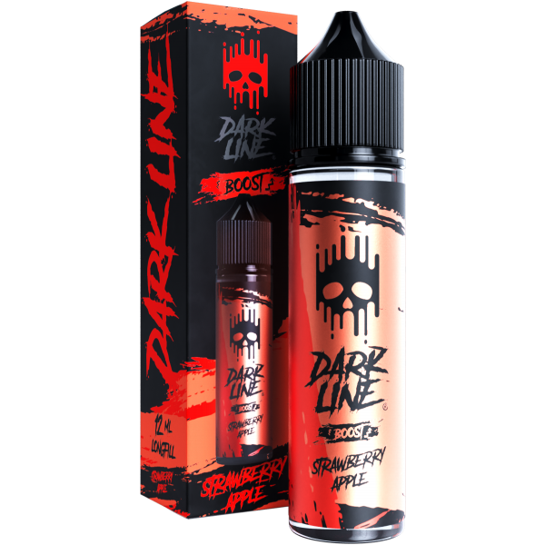 Longfill DARK LINE Boost Strawberry Apple 12/60ml