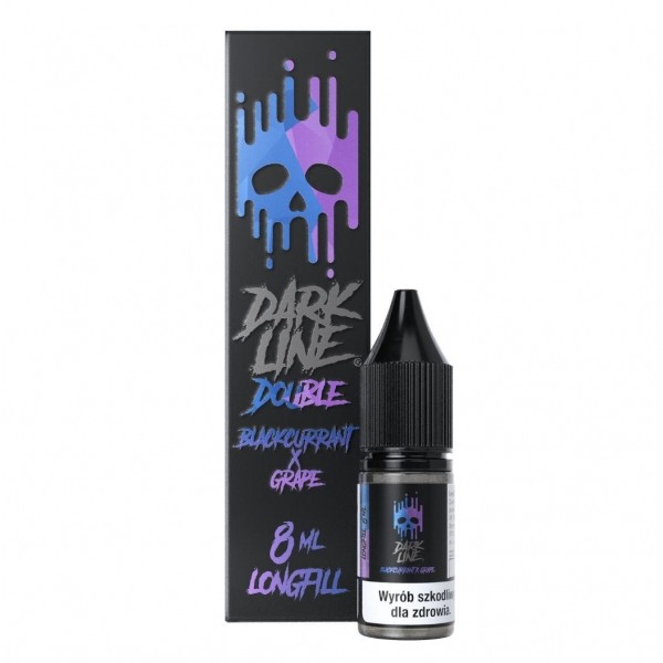 Longfill Dark Line Double 8ml Black Currrant Grape