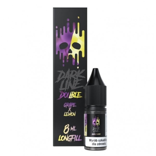 Longfill Dark Line Double 8ml Grape Lemon