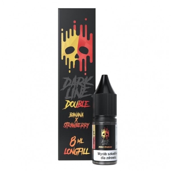 Longfill DARK LINE Double Banana Strawberry 8/60ml