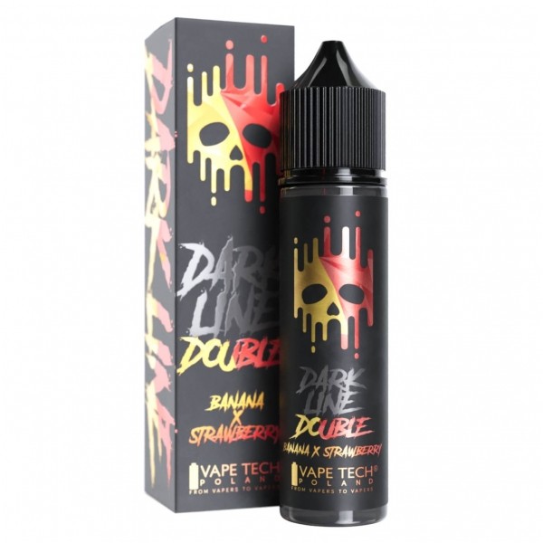 Longfill DARK LINE Double Banana Strawberry 8/60ml