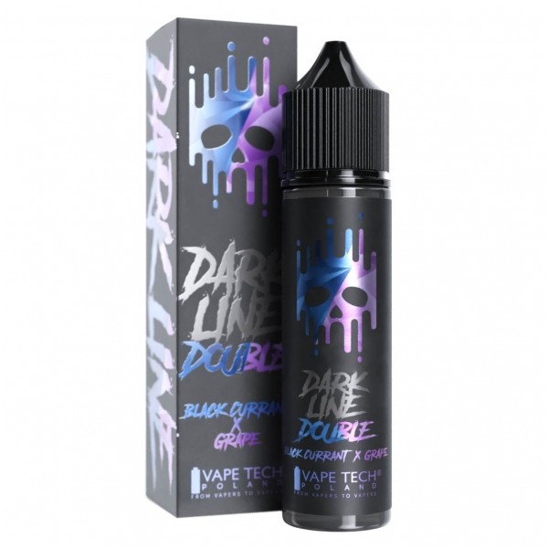 Longfill DARK LINE Double Black Currant Grape 8/60ml