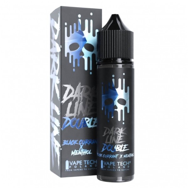 Longfill DARK LINE Double Black Currant Menthol 8/60ml