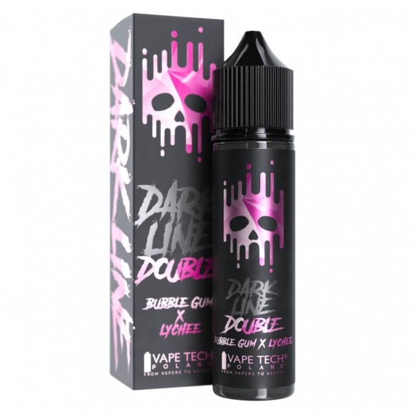 Longfill DARK LINE Double Bubble Gum Lychee 8/60ml
