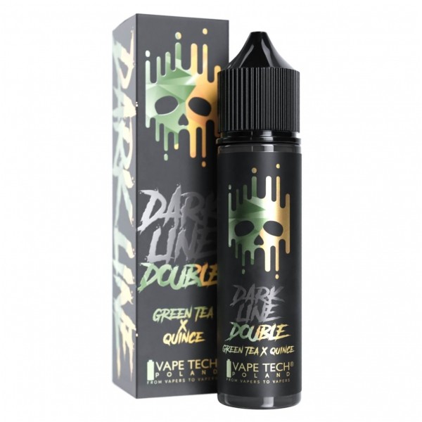 Longfill DARK LINE Double Green Tea Quince 8/60ml