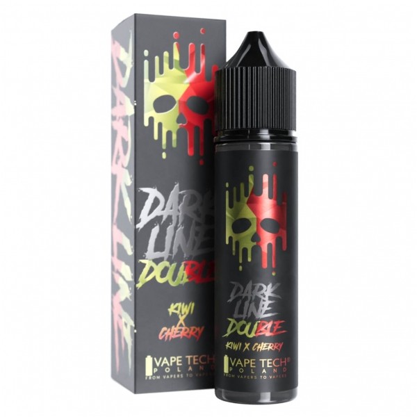Longfill DARK LINE Double Kiwi Cherry 8/60ml