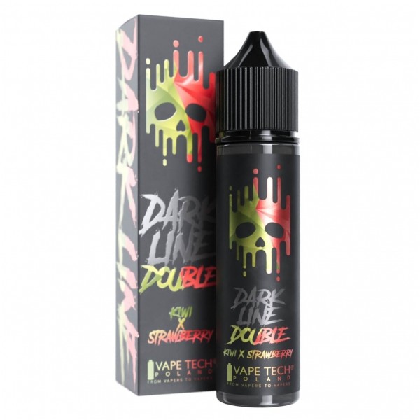 Longfill DARK LINE Double Kiwi Strawberry 8/60ml