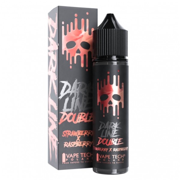 Longfill DARK LINE Double Strawberry Raspberry 8/60ml