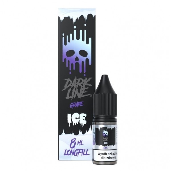 Longfill Dark Line Ice 8ml Grape