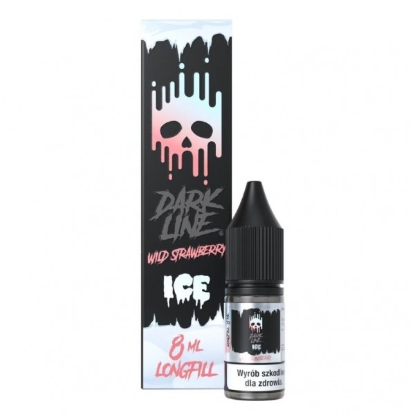 Longfill Dark Line Ice 8ml Wild Strawberry