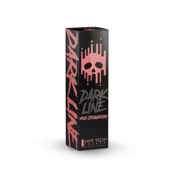 Longfill DARK LINE Milk Strawberry 6/60ml