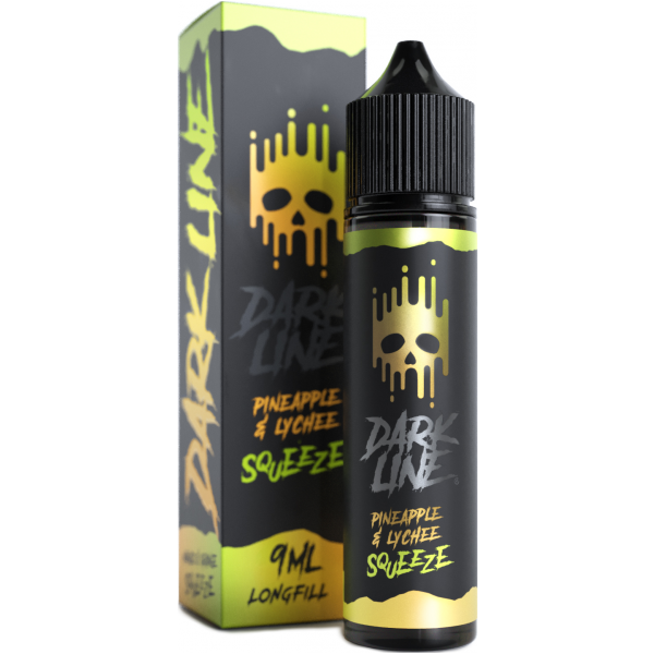 Longfill DARK LINE SQUEEZE Pineapple & Lychee 9/60ml