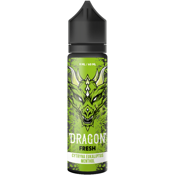 Longfill DRAGON FRESH Cytryna Eukaliptus Menthol 9/60ml