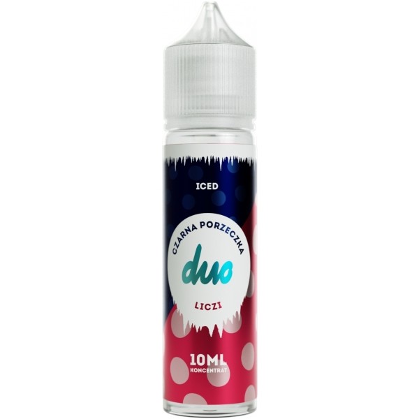 Longfill DUO Iced Czarna Porzeczka Liczi 10/60ml