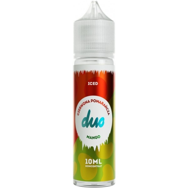 Longfill DUO Iced Czerwona Pomarańcza Mango 10/60ml