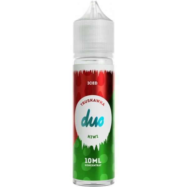 Longfill DUO Iced Truskawka Kiwi 10/60ml