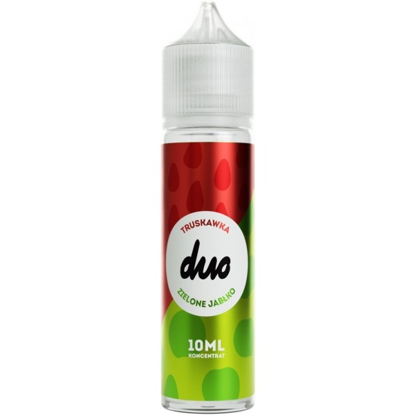 Longfill DUO Truskawka Zielone Jabłko 10/60ml