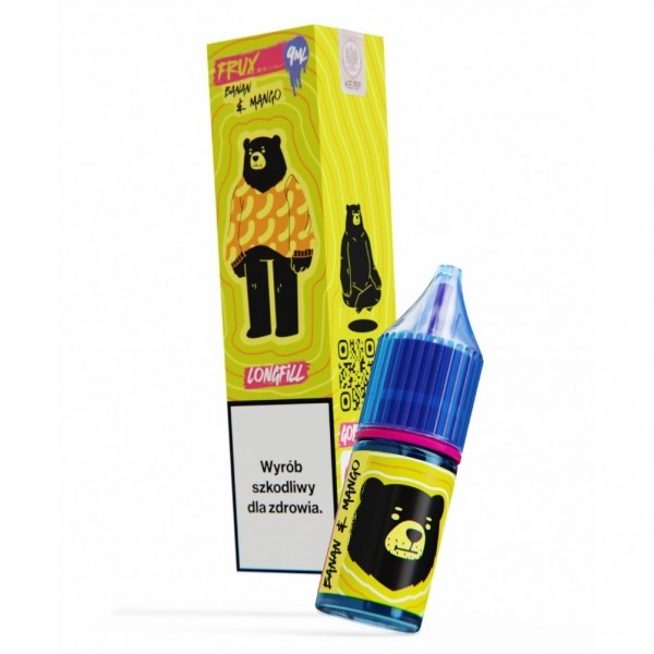 Longfill Go Bears Frux 9ml Banan Mango