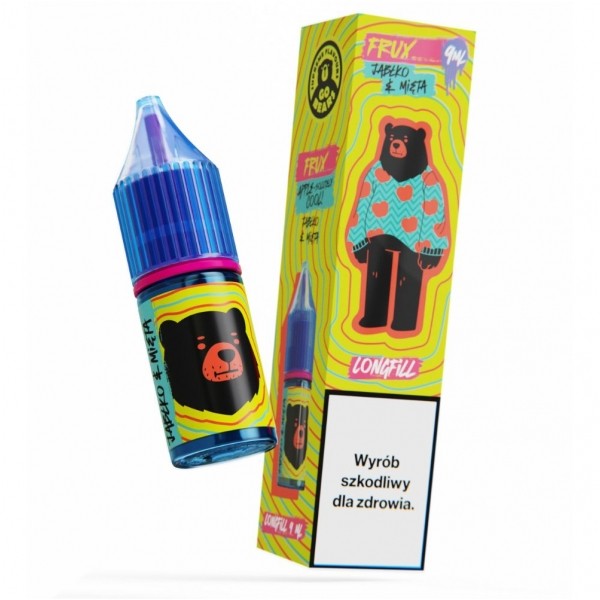 Longfill Go Bears Frux 9ml Jabłko Mięta