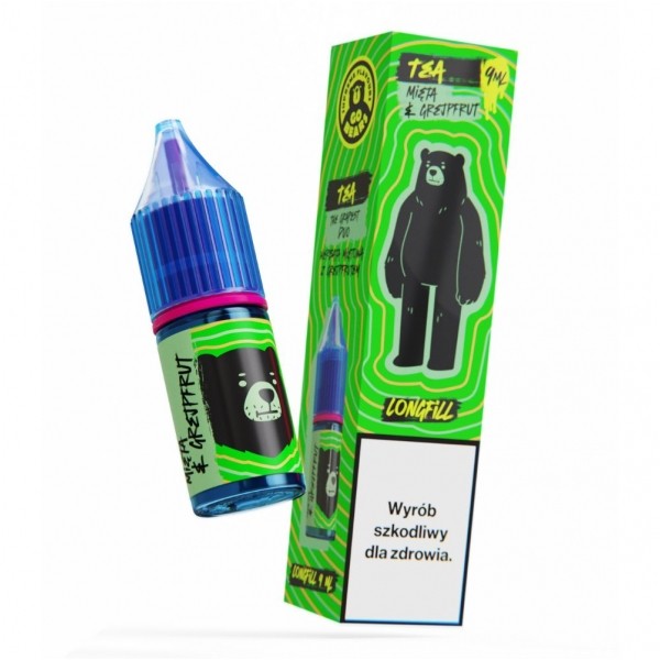 Longfill Go Bears Tea 9ml Herbata Miętowa z Grejpfrutem