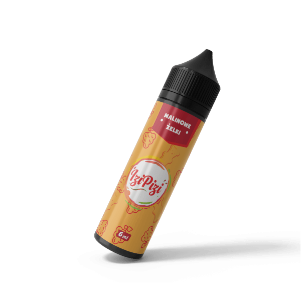 Longfill IZI PIZI Malinowe Żelki 6/60ml