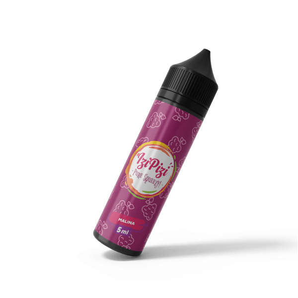 Longfill IZI PIZI Pure Squeezy Malina 5/60ml