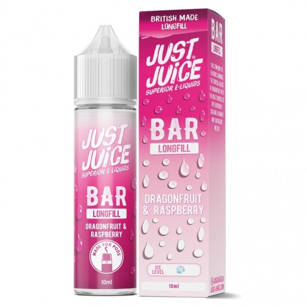 Longfill Just Juice 10/60ml Dragonfruit & Raspberry