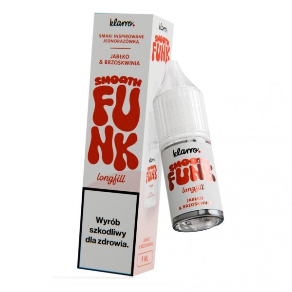 Longfill Klarro Smooth Funk 9ml Jabłko Brzoskwinia