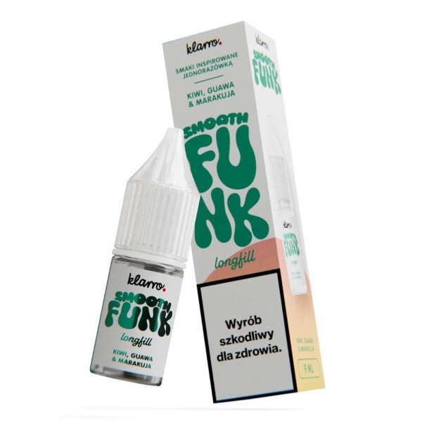 Longfill Klarro Smooth Funk 9ml Kiwi Guawa Marakuja