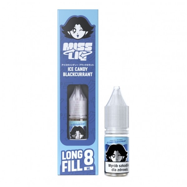 Longfill MissLiq 8ml Ice Candy Blackcurrant