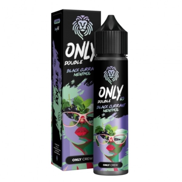 Longfill Only Double 6/60 Blackcurrant Menthol