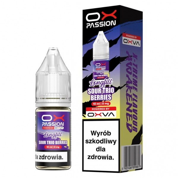 Longfill OX Passion 10ml Sour Trio Berries