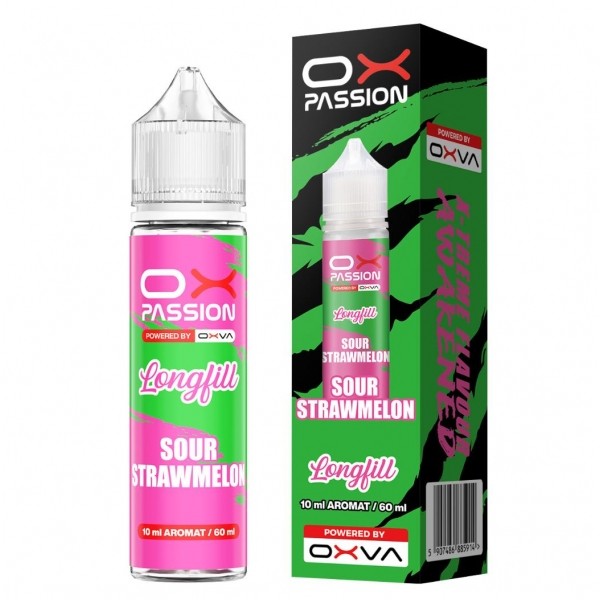 Longfill OXVA OX Passion 10/60 Sour Strawmelon