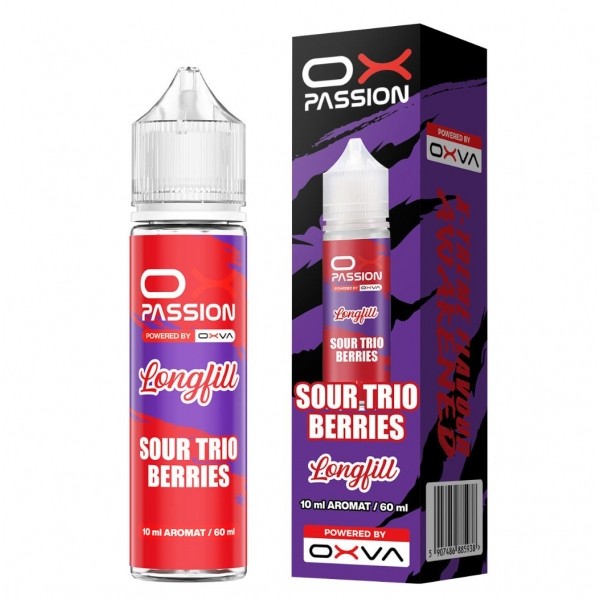 Longfill OXVA OX Passion 10/60 Sour Trio Berries