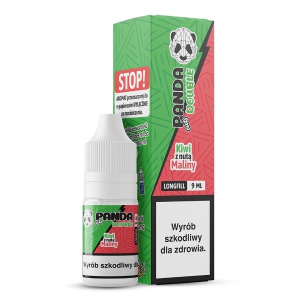 Longfill Panda Double 9ml Kiwi z Nutą Maliny