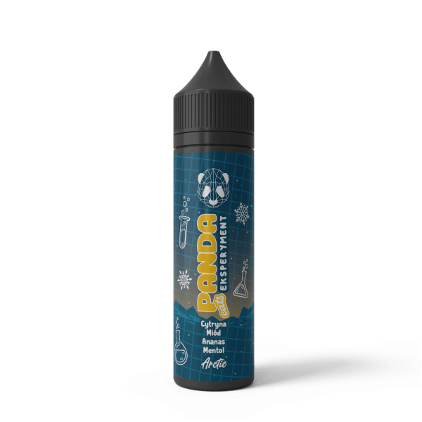 Longfill PANDA Eksperyment Arctic - Cytryna Miód Ananas Mentol 10/60ml