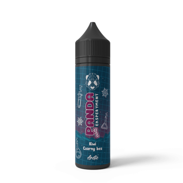 Longfill PANDA Eksperyment Arctic - Kiwi Czarny Bez 10/60ml