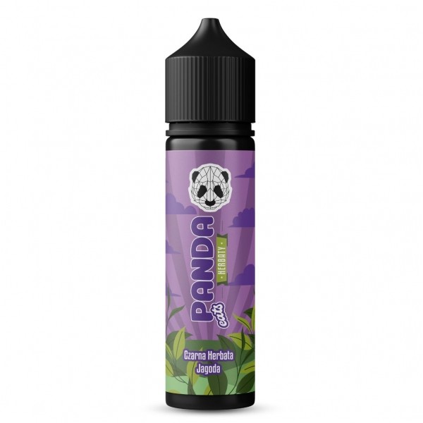 Longfill Panda Herbaty 10/60 Czarna Herbata & Jagoda