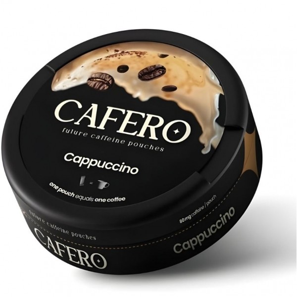 Saszetki kofeinowe CAFERO Cappuccino 80mg