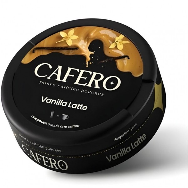 Saszetki kofeinowe CAFERO Vanilla Latte 80mg
