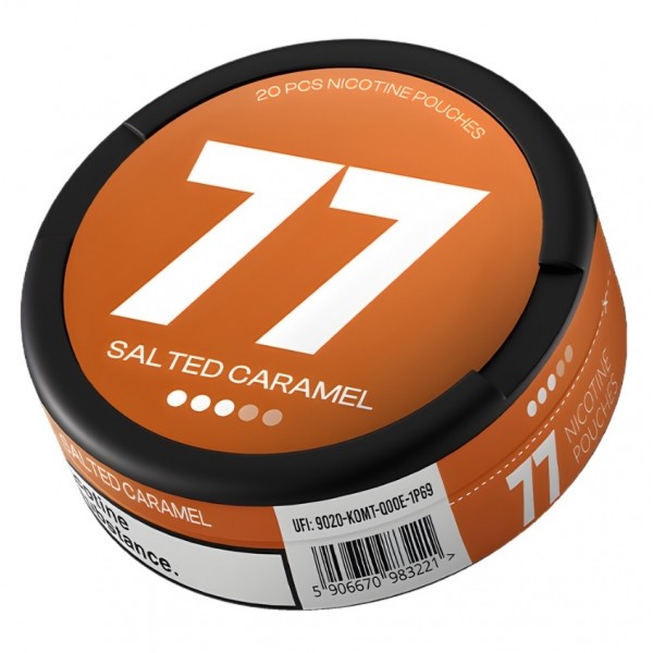 Saszetki nikotynowe 77 Salted Carmel 10,4mg