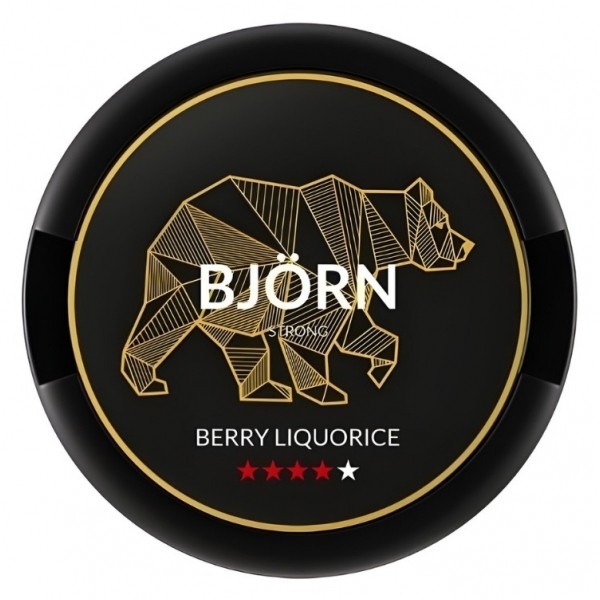 Saszetki nikotynowe BJORN Berry Liquorice