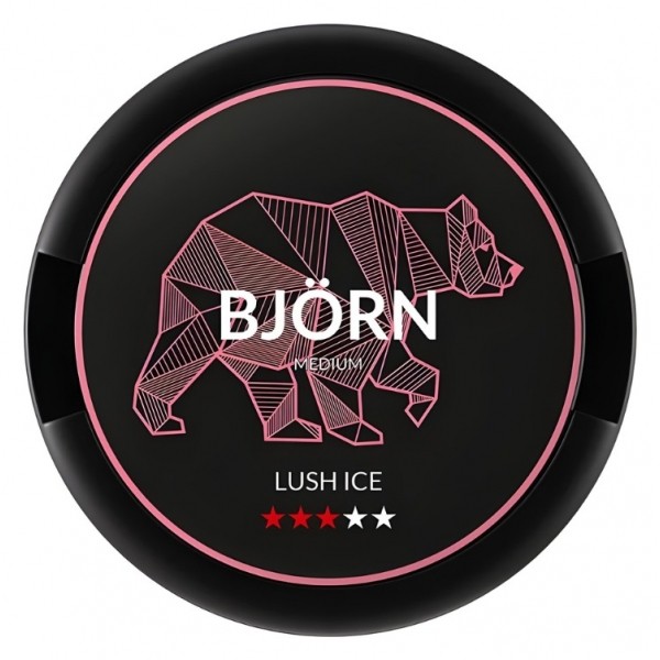 Saszetki nikotynowe BJORN Lush Ice Medium 9,1mg