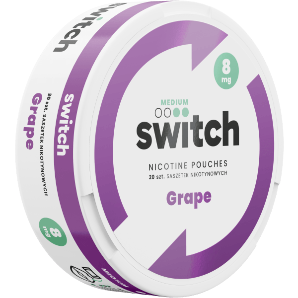 Saszetki nikotynowe SWITCH Grape